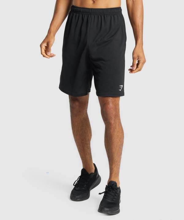 Panske Šortky Gymshark Arrival Knitted Čierne | BF5342601